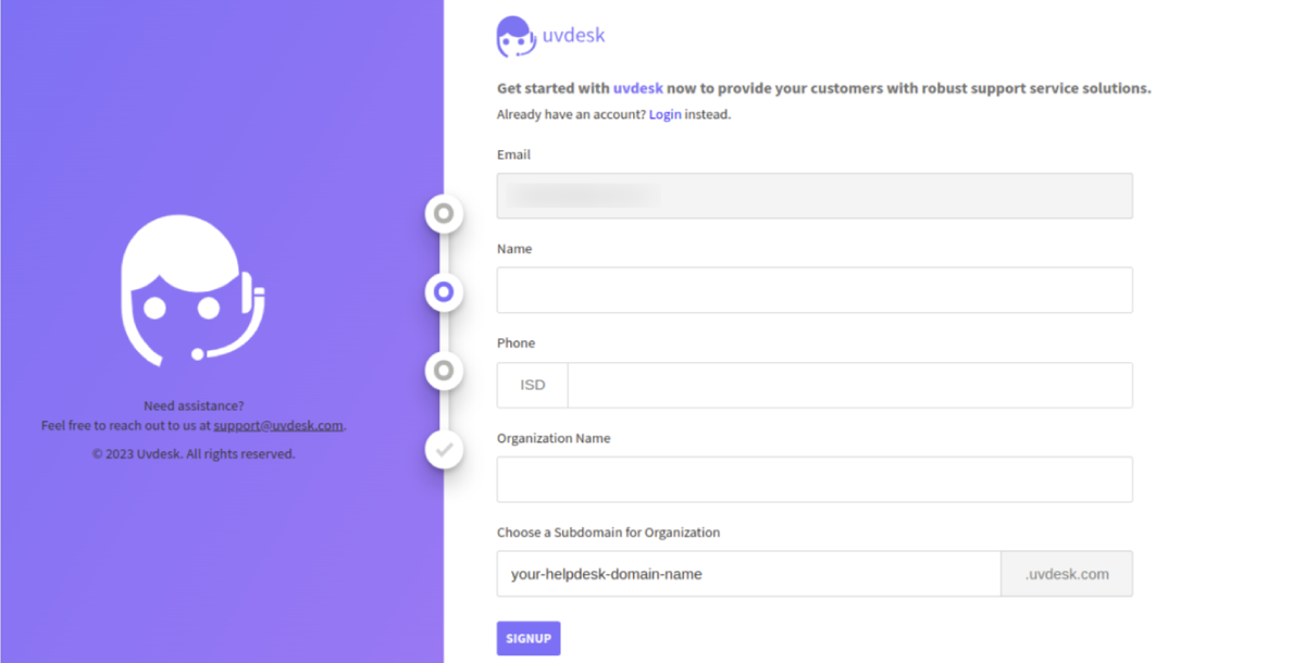 UVdesk: Your Open-Source Help Desk Solution
