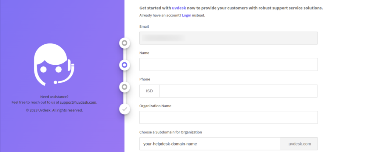UVdesk Support
